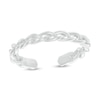 Thumbnail Image 1 of Adjustable Braided Toe Ring in Sterling Silver