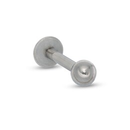 016 Gauge 3mm Ball Cartilage Barbell in Titanium - 5/16&quot;