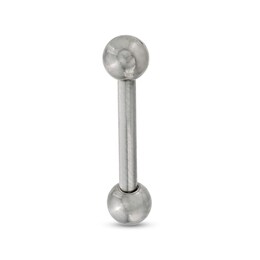 014 Gauge 4mm Ball Barbell in Titanium - 1/2&quot;