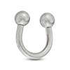 016 Gauge 3mm Ball Horseshoe in Titanium - 1/4"