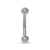Thumbnail Image 0 of 014 Gauge 4mm Ball Belly Button Ring in Titanium - 7/16"
