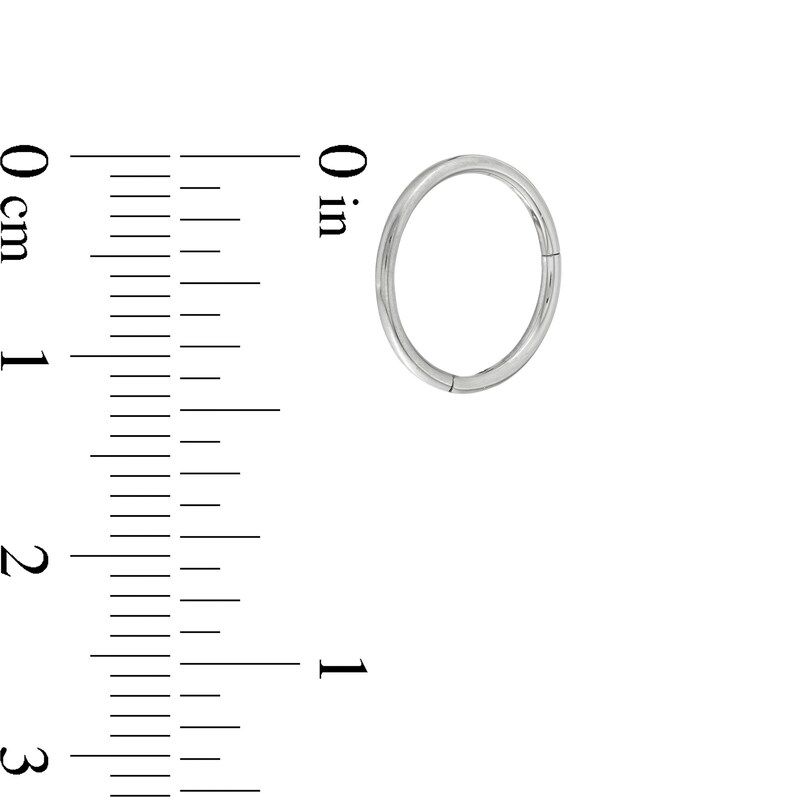Main Image 2 of Titanium Hoop Titanium - 18G 3/8&quot;