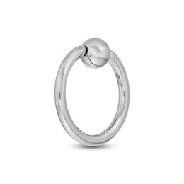016 Gauge 3mm Ball Captive Bead Ring in Titanium - 5/16&quot;