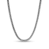 Thumbnail Image 1 of 430 Gauge Oxidized Foxtail Chain Necklace in Sterling Silver - 26"