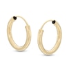 Thumbnail Image 0 of 15mm Hoop Earrings in 14K Tube Hollow Gold