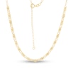 Thumbnail Image 1 of Star and Oval Choker Necklace in 10K Gold - 16"