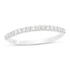 Thumbnail Image 0 of 1/4 CT. T.W. Diamond Wedding Band in 10K White Gold