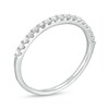 Thumbnail Image 1 of 1/4 CT. T.W. Diamond Wedding Band in 10K White Gold