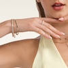 Thumbnail Image 4 of 3mm Princess-Cut Cubic Zirconia Eternity Band in 10K Gold