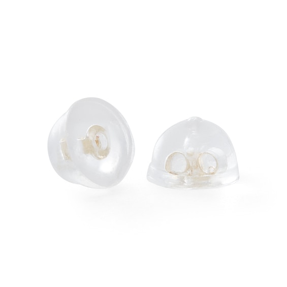 Cubic Zirconia Music Notes Mismatch Stud Earrings in 10K Gold