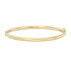 Thumbnail Image 0 of Diamond-Cut Bangle in 10K Gold Bonded Sterling Silver