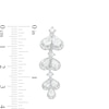 Thumbnail Image 2 of Solid Stainless Steel and Brass Triple Dangle Top Down Belly Button Ring - 14G
