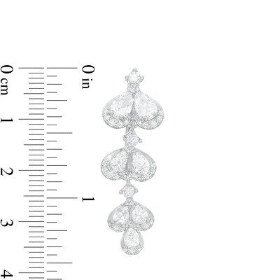 Solid Stainless Steel and Brass Triple Dangle Top Down Belly Button Ring - 14G