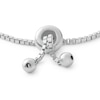Thumbnail Image 2 of 5mm Cubic Zirconia Line Bolo Bracelet in Sterling Silver - 10"
