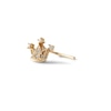 Thumbnail Image 0 of 024 Gauge Cubic Zirconia Crown Nose Stud in 10K Gold