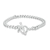 Made in Italy Solid Curb Chain Bracelet in Sterling Silver - 7"