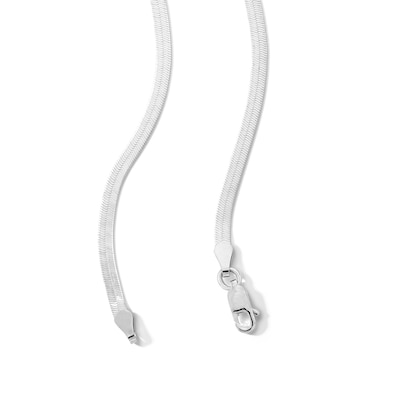 Sterling Silver Herringbone Chain Made in Italy