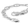 Thumbnail Image 1 of Made in Italy 210 Gauge Diamond-Cut Mariner Chain in Solid Sterling Silver - 8.5"