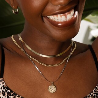 Sterling Silver Herringbone Chain Made in Italy