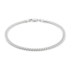 Thumbnail Image 0 of Made in Italy 100 Gauge Solid Cuban Curb Chain Bracelet in Solid Sterling Silver - 7.5"