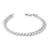 Thumbnail Image 0 of Made in Italy 210 Gauge Cuban Curb Chain Bracelet in Solid Sterling Silver - 7.5"
