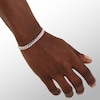 Thumbnail Image 2 of Made in Italy 210 Gauge Cuban Curb Chain Bracelet in Solid Sterling Silver - 7.5"