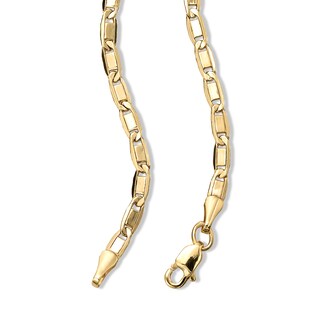 10K Hollow Gold Valentino Chain - 22"