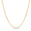 Thumbnail Image 1 of 080 Gauge Valentino Chain Necklace in 10K Hollow Gold - 20"