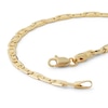 Thumbnail Image 1 of 080 Gauge Valentino Chain Bracelet in 10K Hollow Gold - 7.5"