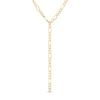 Thumbnail Image 0 of Made in Italy 080 Gauge Hollow Figaro Chain "Y" Necklace in 10K Gold - 20"