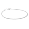 Thumbnail Image 0 of Solid Sterling Silver CZ Tennis Anklet