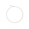 Thumbnail Image 2 of 10K Solid Gold CZ Tennis Anklet