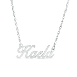 Script Name Necklace (1 Name)