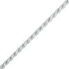 Thumbnail Image 0 of Made in Italy Child's 050 Gauge Solid Rope Chain Bracelet in Sterling Silver - 5.5"