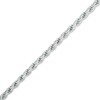 Thumbnail Image 1 of Made in Italy Child's 050 Gauge Solid Rope Chain Bracelet in Sterling Silver - 5.5"