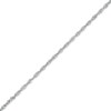 Thumbnail Image 1 of Made in Italy 030 Gauge Solid Singapore Chain Anklet in Sterling Silver - 10"
