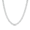 Thumbnail Image 1 of Made in Italy 100 Gauge Solid Mariner Chain Necklace in Sterling Silver - 20"