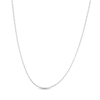 Thumbnail Image 1 of Made in Italy Child's 120 Gauge Solid Bead Chain Necklace in Sterling Silver - 15"