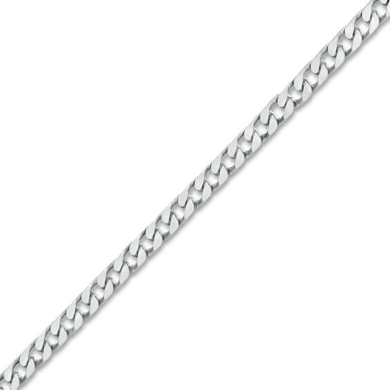 Made in Italy Gauge Solid Curb Chain Bracelet in Sterling Silver