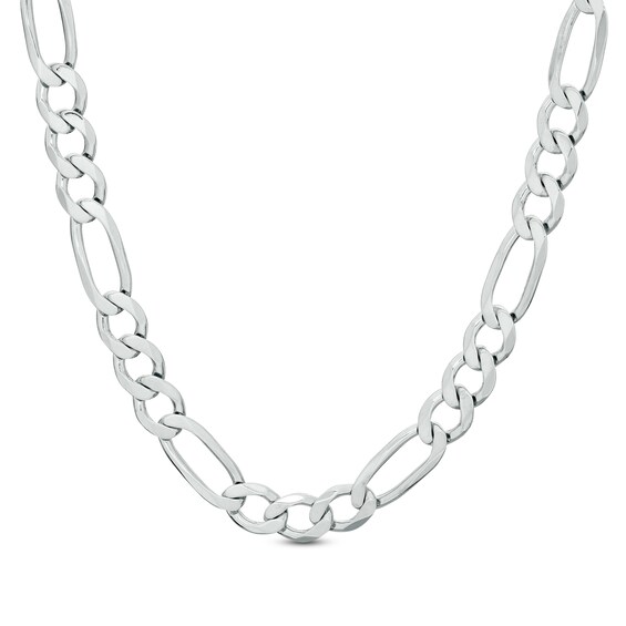 Made in Italy 150 Gauge Solid Figaro Chain Necklace in Sterling Silver - 20"