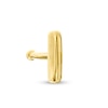 022 Gauge Bar Nose Bone in 14K Gold