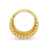 Thumbnail Image 0 of 019 Gauge Multi-Row Beaded Hoop Cartilage Earring in 10K Gold