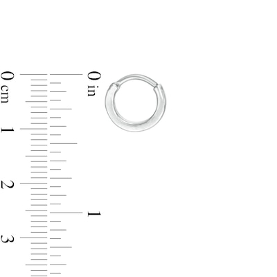 016 and 020 Gauge Iridescent Crystal Cartilage Hoop Two Piece Set in Stainless Steel