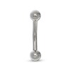Thumbnail Image 0 of 014 Gauge Belly Button Ring in Titanium - 7/16"