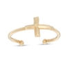 Thumbnail Image 0 of Adjustable Sideways Cross Toe Ring in 10K Gold