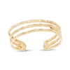 Thumbnail Image 0 of Hammered Triple Row Toe Ring in 10K Gold