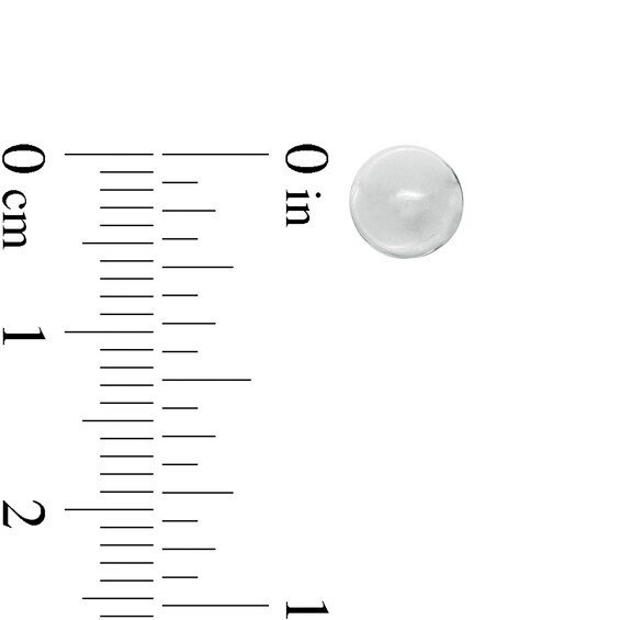 Graduated Ball Three Pair Stud Earrings Set in Sterling Silver