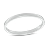 Thumbnail Image 0 of 2mm Square-Edged Wedding Band in Sterling Silver - Size 8