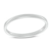 Thumbnail Image 0 of 2mm Square-Edged Wedding Band in Sterling Silver - Size 9