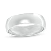 6mm Wedding Band in Sterling Silver - Size 9